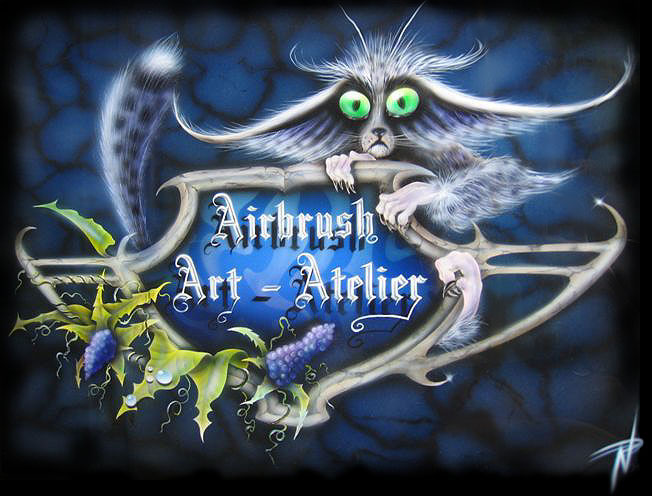 Airbrush - Art - Artelier Peter Niederschweiberer  *  85635 Höhenkirchen - Siegertsbrunn , bei München  *
Eichbaumstr. 78   *   Tel.:08102 - 5990
Mobil :   0179 11 21 586